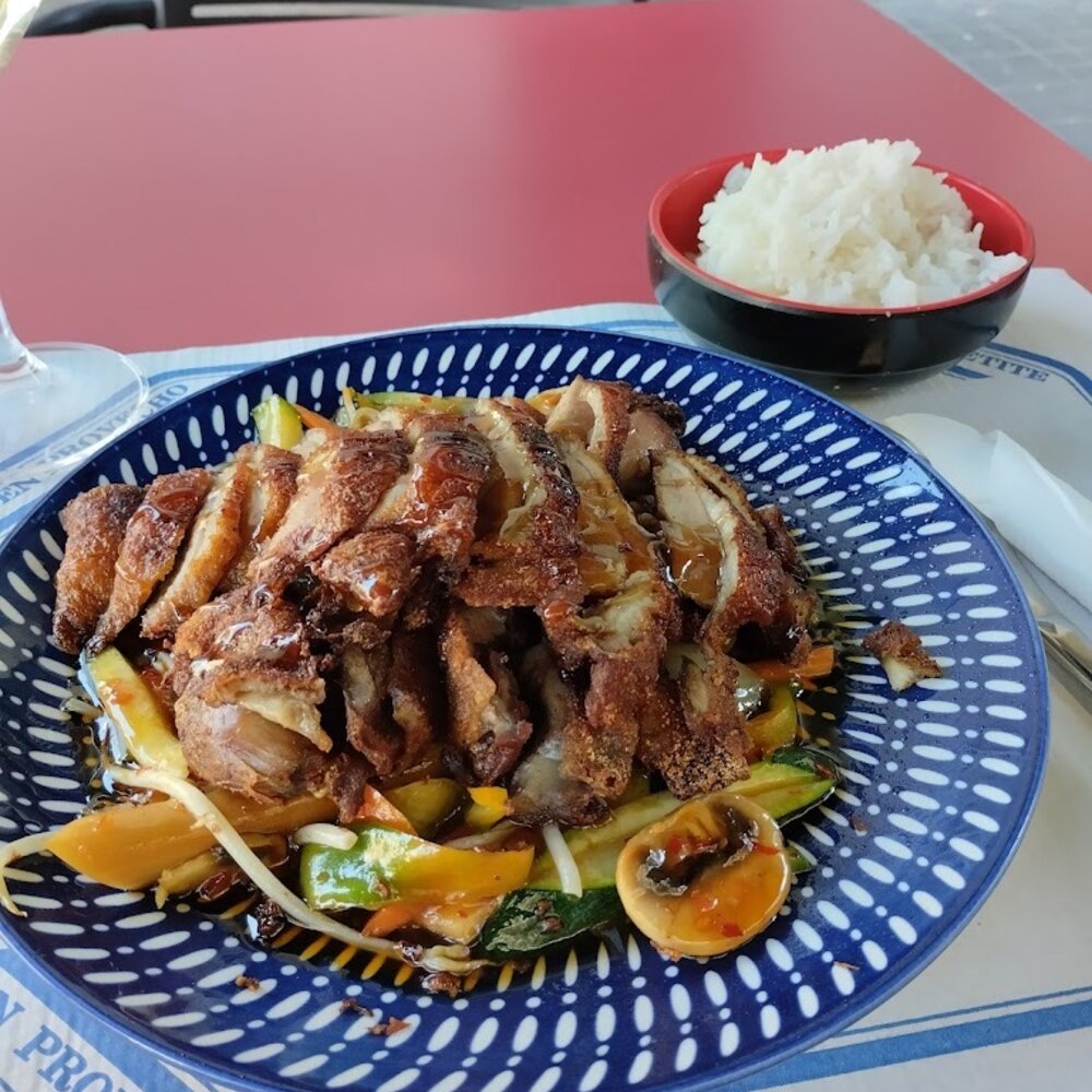 Iberico Thai dish